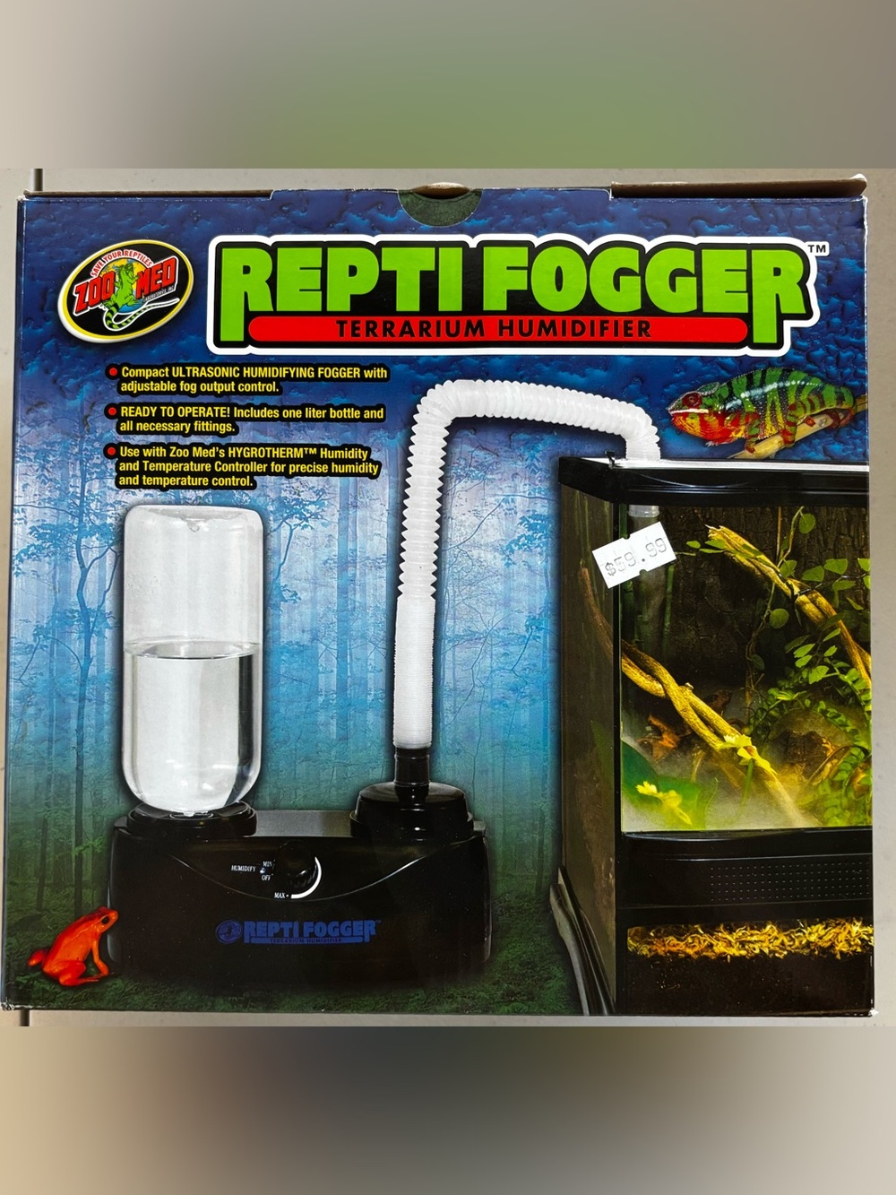 Zoo Med Repti Fogger Reptile Terrarium Humidifier